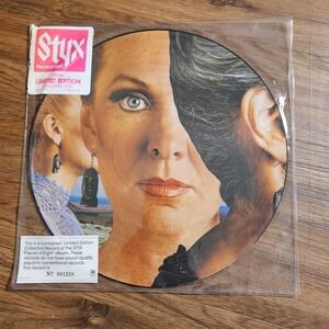 STYX Pieces Of Eight A&M 1978 PR 4724 Ltd Ed Picture Disc Hype Stickers Sealed